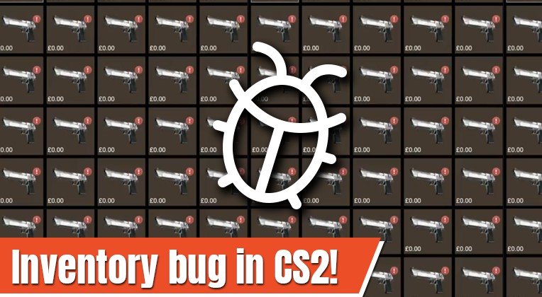 Inventory bug in CS2! - All your skins are turned into Deagles? Don't ...